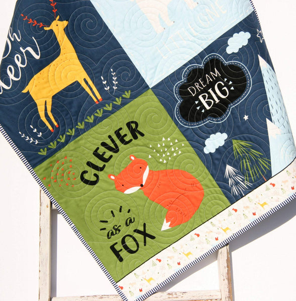 Fox Valley Traders Personalized Kids Wooden Book Caddy, Customized Children’s Book Storage Bin, Sweet Elephant Design