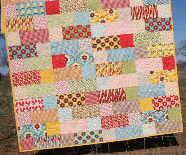 Stepping Stone Quilt Pattern - Layer Cake Friendly 