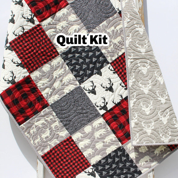 Cascade #21 Duplicate Stitch Plaid Blanket Kit - Home Accessories