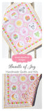 Baby Quilt Kit Girl Bedding Panel Quick Beginner Project Fabrics Bundle Set Nursery Bedding DIY Bundle of Joy Riley Blake Fabrics Animals