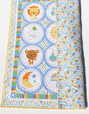 Baby Boy Quilt Kit Bedding Panel Quick Beginner Project Fabrics Bundle Set Baby Nursery Bedding DIY Special Delivery Riley Blake Fabrics