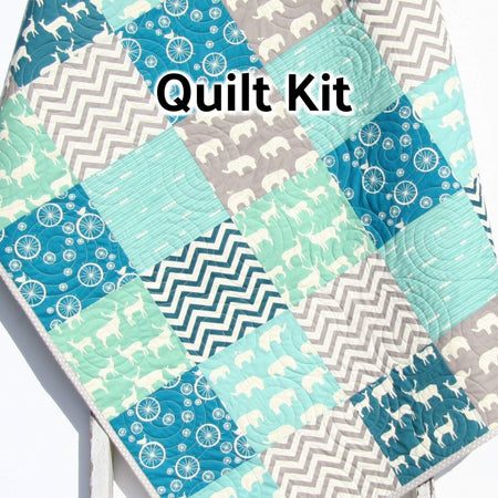 Little Boy Buzz Baby Quilt Kit