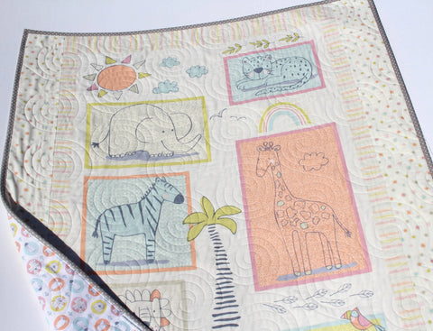 Baby Safari Quilt Kit 36 x 45 - 548752